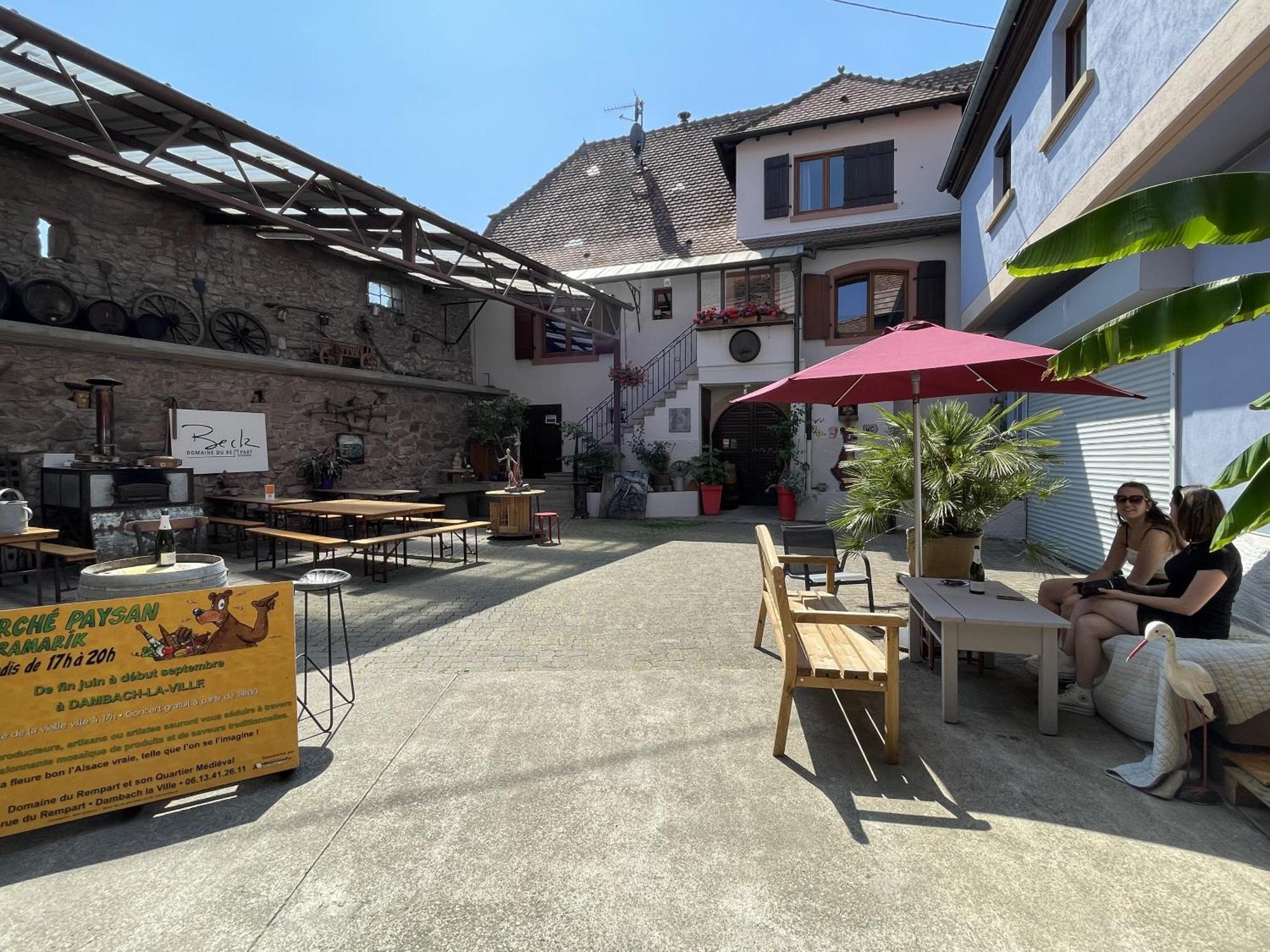 Hotel Le Refuge Du Rempart Dambach Exterior foto